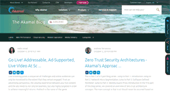 Desktop Screenshot of blogs.akamai.com