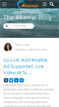 Mobile Screenshot of blogs.akamai.com
