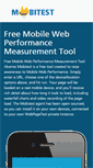 Mobile Screenshot of mobitest.akamai.com
